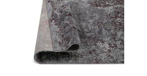 VINTAGE-TEPPICH 200/200 cm Timeline Quantum Aubergine, Beige - Beige/Aubergine, Design, Textil (200/200cm) - Novel