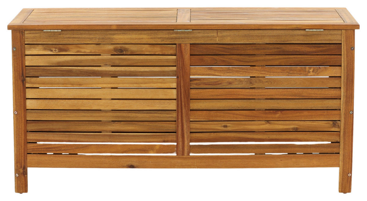 KISSENBOX 130/64.5/48 cm  - Akaziefarben, KONVENTIONELL, Holz (130/64.5/48cm) - Gardenson