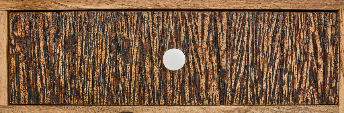 KOMMODE , 75/85/30 cm, 10 Schublade(n)  - Hellbraun/Dunkelbraun, LIFESTYLE, Holz/Metall (75/85/30cm) - Landscape