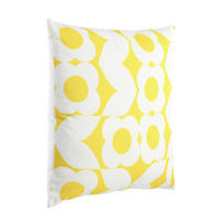 ZIERKISSEN  45/45 cm   - Gelb/Weiß, Design, Textil (45/45cm) - Eglo