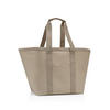 EINKAUFSTASCHE Marketshopper taupe 17 L  - Beigebraun, Basics, Textil (51/31/23,5cm) - Reisenthel