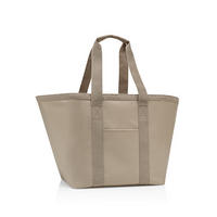 NÁKUPNÁ TAŠKA béžovohnedá - béžovohnedá, Basics, textil (51/31/23,5cm) - Reisenthel