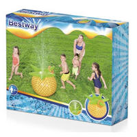 STENA ZA IGRO Z VODO - rumena/zelena, Basics, tekstil (30/24/5,5cm)