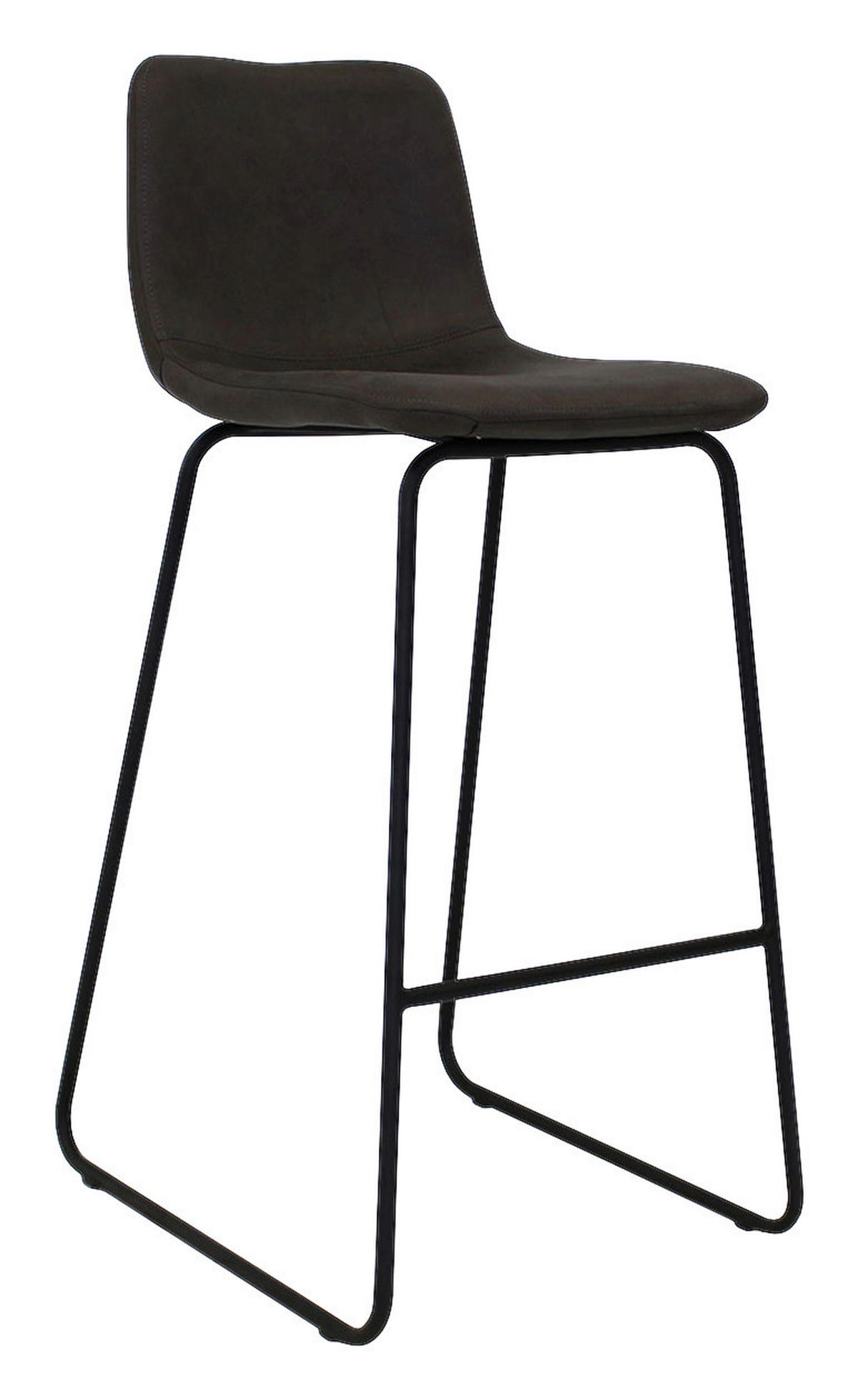 SADA BAROVÝCH STOLIČIEK 2 kus - čierna/antracitová, Lifestyle, kov/plast (48/102/54cm) - MID.YOU