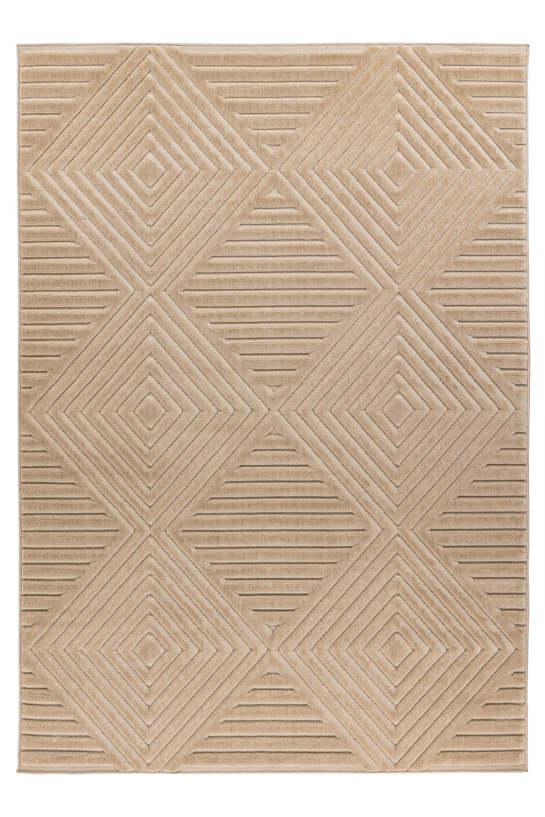 TEPPICH 80/150 cm  - Beige, Basics, Textil (80/150cm)