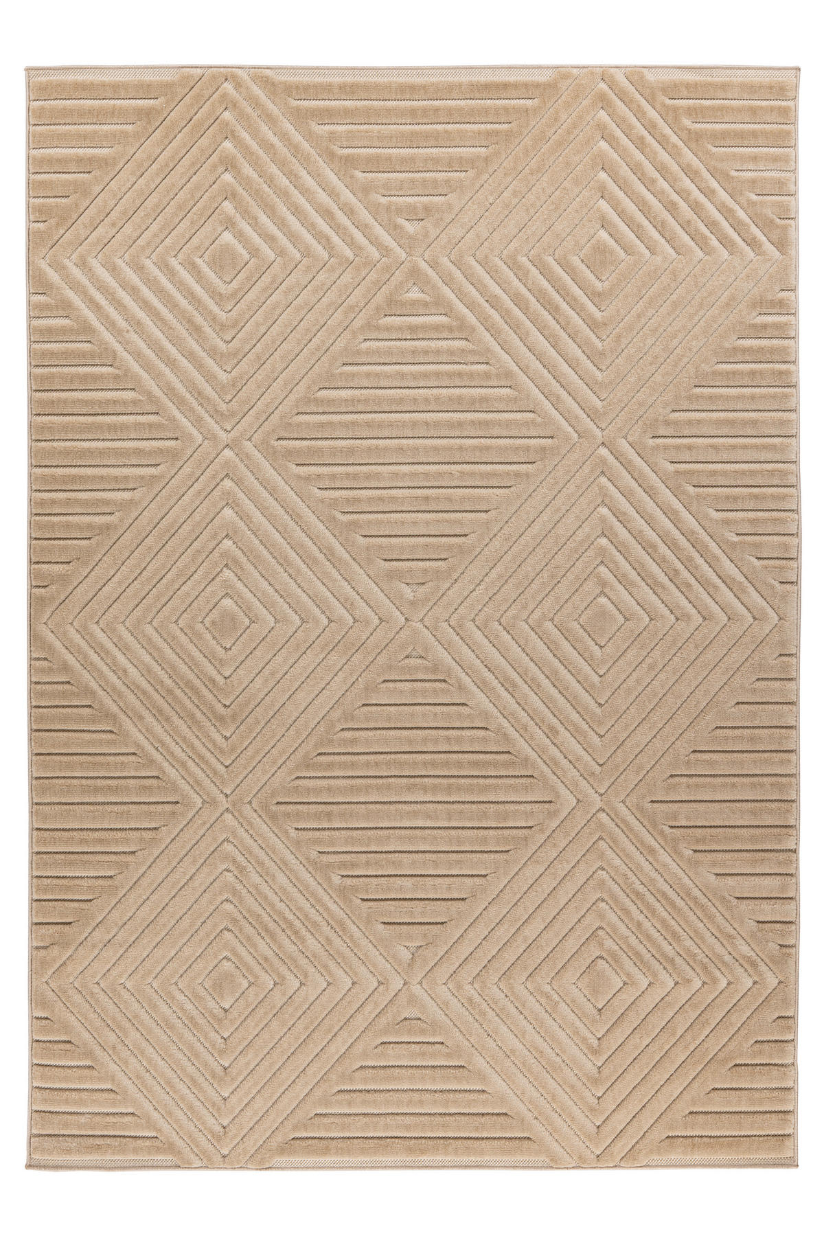 TEPPICH 80/150 cm  - Beige, Basics, Textil (80/150cm)