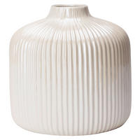 VÁZA 16 cm  - fehér, Design, kerámia (16/16cm) - Ambia Home