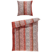 BETTWÄSCHE Mikrofaser Terra cotta 135/200 cm - Terra cotta, KONVENTIONELL, Textil (135/200cm) - Boxxx