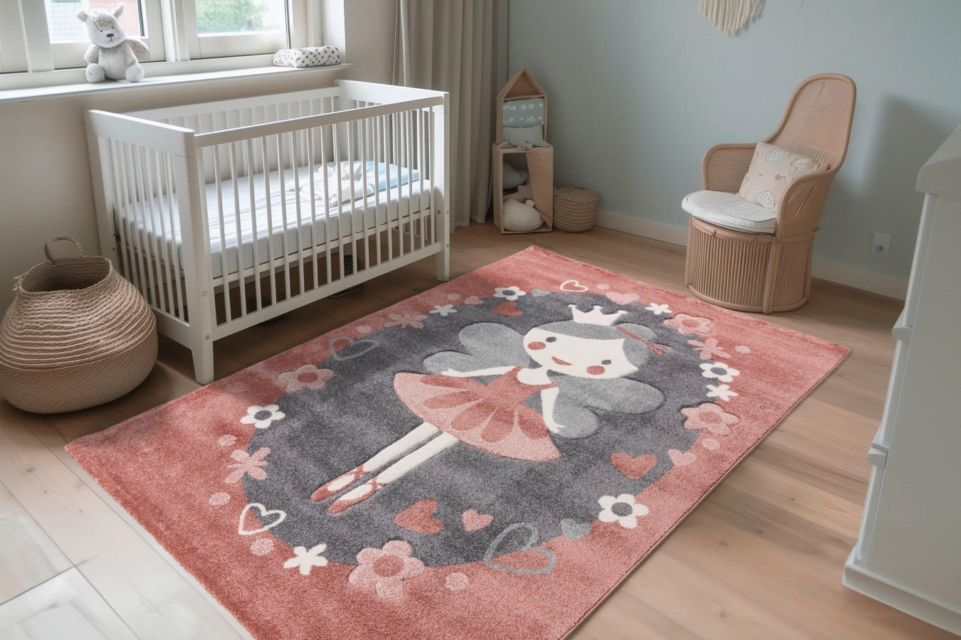 OTROŠKA PREPROGA      120/170 cm    tkano  večbarvno  - večbarvno, Basics, tekstil (120/170cm)