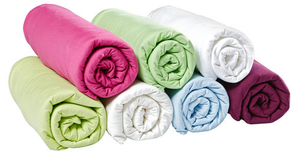 SPANNLEINTUCH 90-100/190-200 cm - Naturfarben/Weiß, Basics, Textil (90-100/190-200cm) - Novel