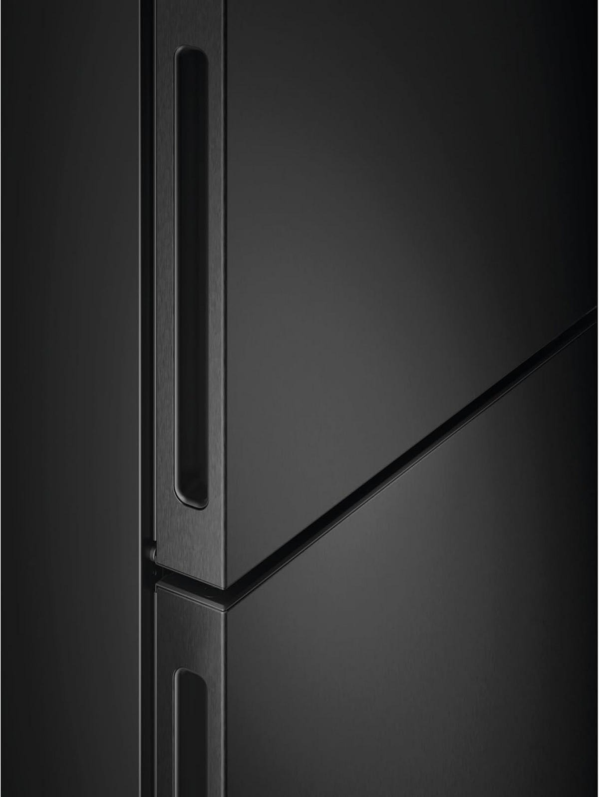 KÜHL-GEFRIER-KOMBINATION ORC7P361CL  - Schwarz, Metall (59,5/202/66,4cm) - AEG