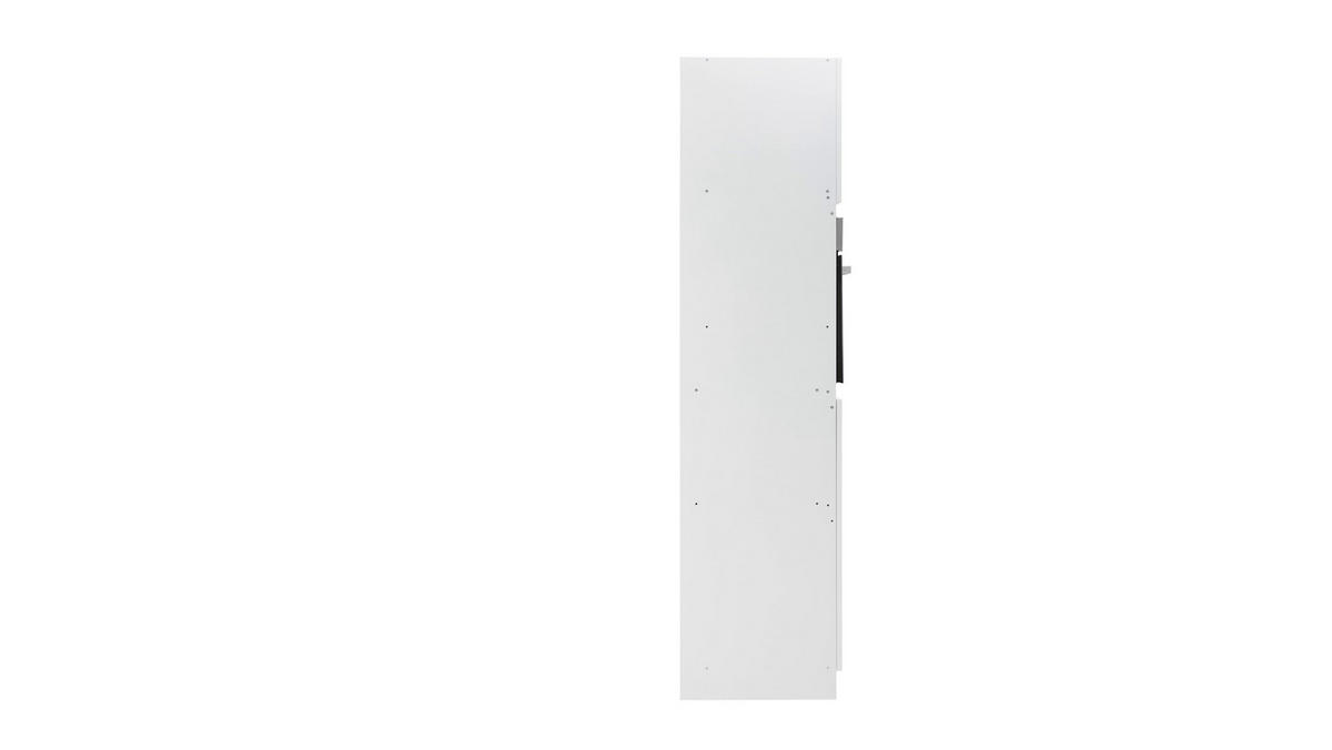 KÜCHENBLOCK 280 cm   in Weiss  - Weiss/Grau, Modern, Holzwerkstoff (280cm) - Respekta