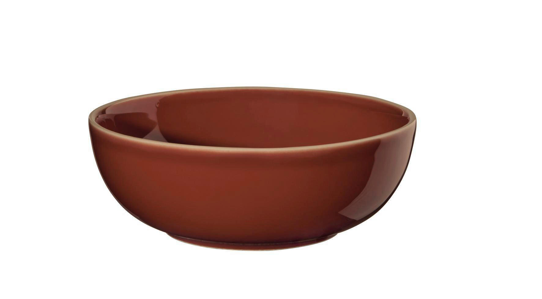 SCHALE semana   - Rot, KONVENTIONELL, Keramik (15/5cm) - ASA