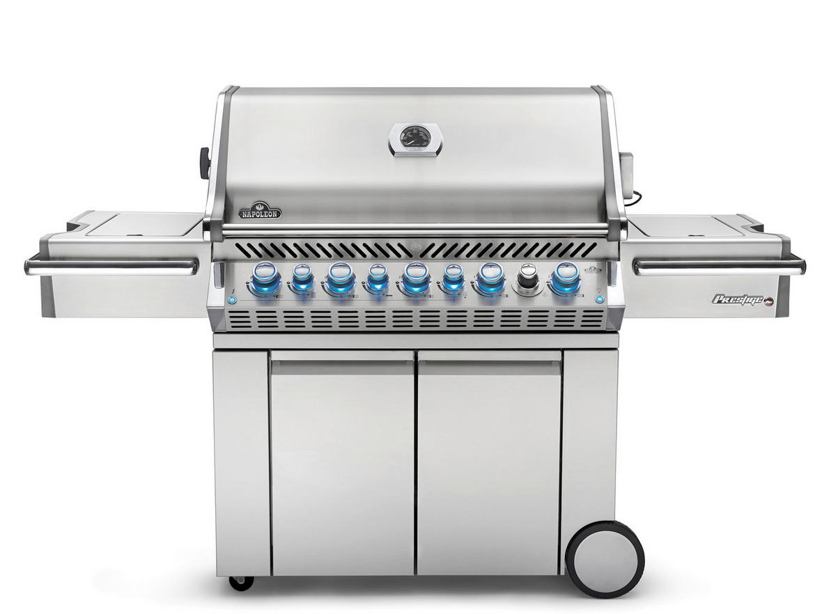 PLINSKI ŽAR  PRESTIGE - srebrne barve, Konvencionalno, kovina (195/130/65cm) - Napoleon