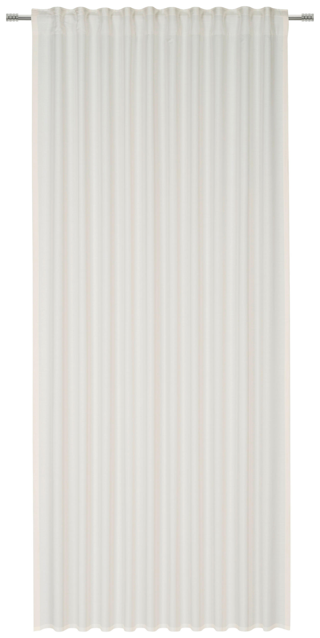 FERTIGVORHANG  halbtransparent   140/245 cm  - Weiß, Basics, Textil (140/245cm) - Esposa