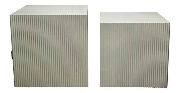 COUCHTISCHSET quadratisch Kaschmir  - Kaschmir, Design, Holzwerkstoff (45/40/45/40/45/40cm) - Xora