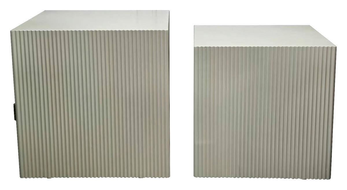 COUCHTISCHSET quadratisch Kaschmir  - Kaschmir, Design, Holzwerkstoff (45/40/45/40/45/40cm) - Xora