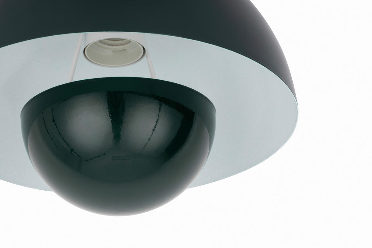 DECKENLEUCHTE  23/20 cm    - Grün, Design, Metall (23/20cm) - Collet's Monde