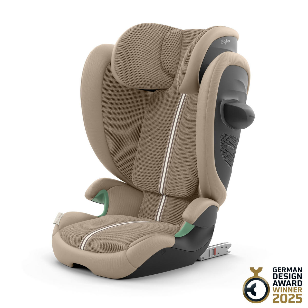 KINDERAUTOSITZ Solution G2 Plus  - Beige, Basics, Kunststoff/Textil (60.5/27.5/60cm) - cybex GOLD