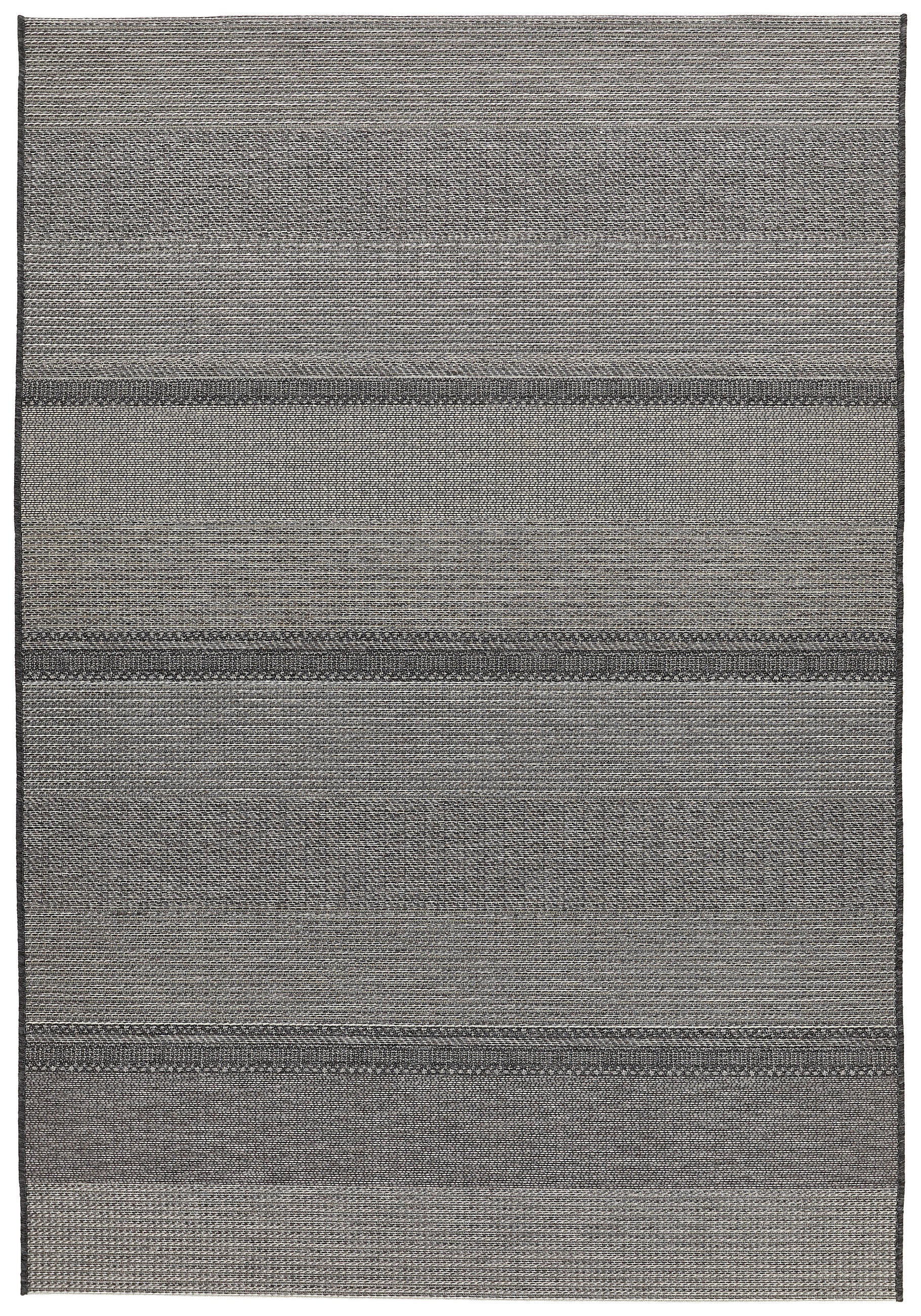 OUTDOORTEPPICH 140/200 cm Molde Anthrazit, Grau  - Anthrazit/Grau, Design, Textil (140/200cm) - Novel