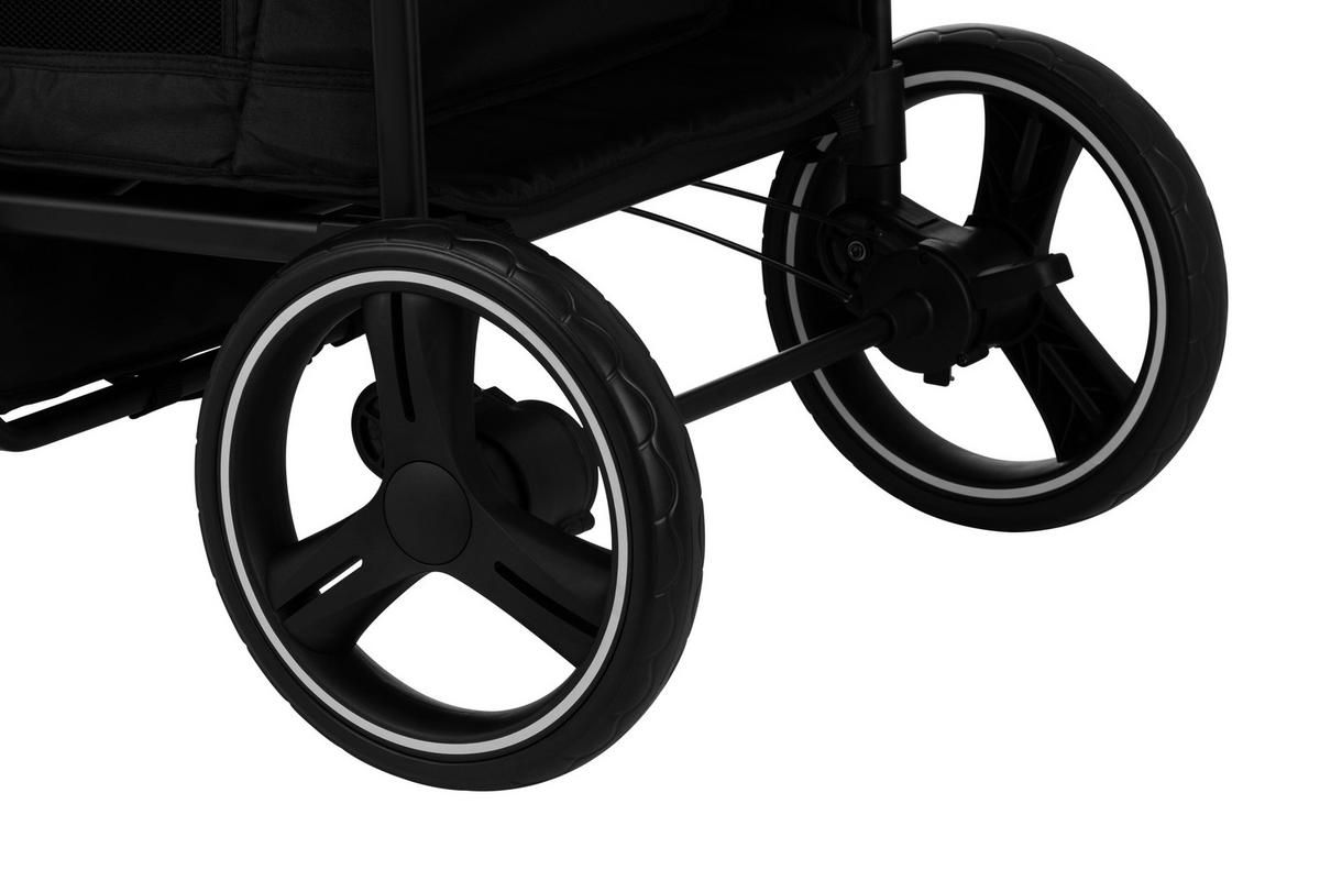 BOLLERWAGEN    - Schwarz/Olivgrün, Basics, Kunststoff/Textil (112/58/108cm) - Jimmylee