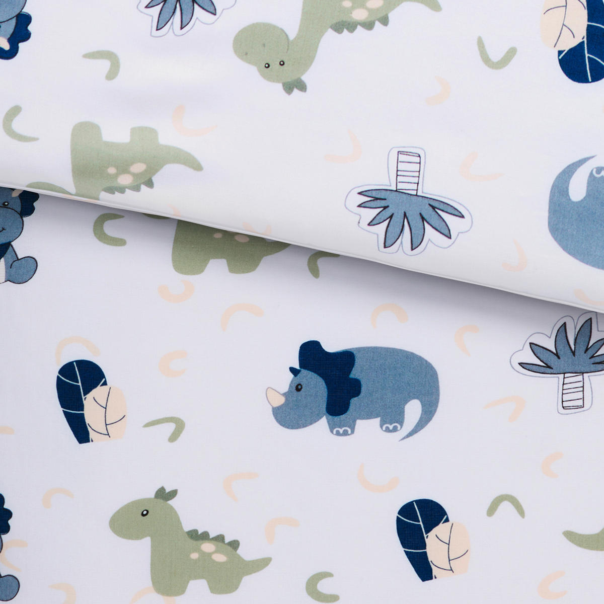 DETSKÁ POSTEĽNÁ BIELIZEŇ 100/135 cm  - modrá/biela, Trend, textil (100/135cm) - Patinio