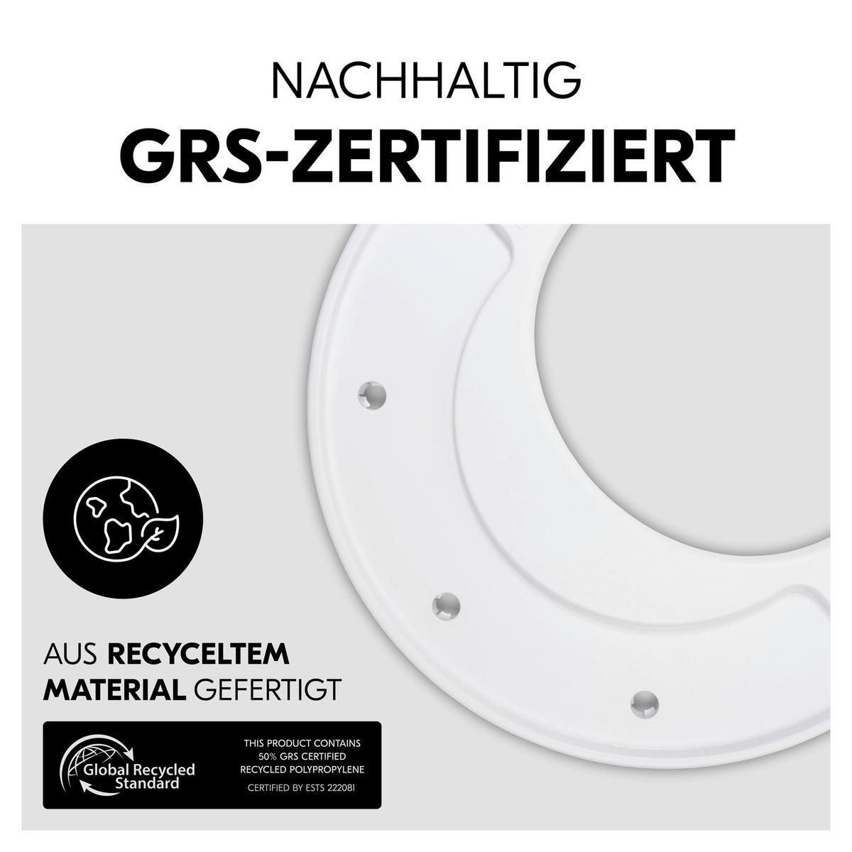 PLADENJ ZA HRANJENJE IN IGRO - bela/večbarvno, Basics, umetna masa/les (58/43/18,5cm) - Hauck