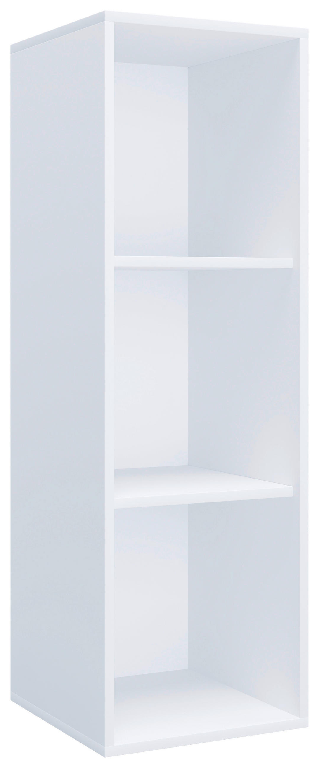 ÉTAGÈRE À DOSSIERS 35/110/37 cm - blanc, Modern, matériau de bois (35/110/37cm) - MID.YOU