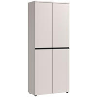 AKTENSCHRANK 81/197/40 cm  - Kaschmir/Graphitfarben, MODERN, Holzwerkstoff (81/197/40cm) - Germania