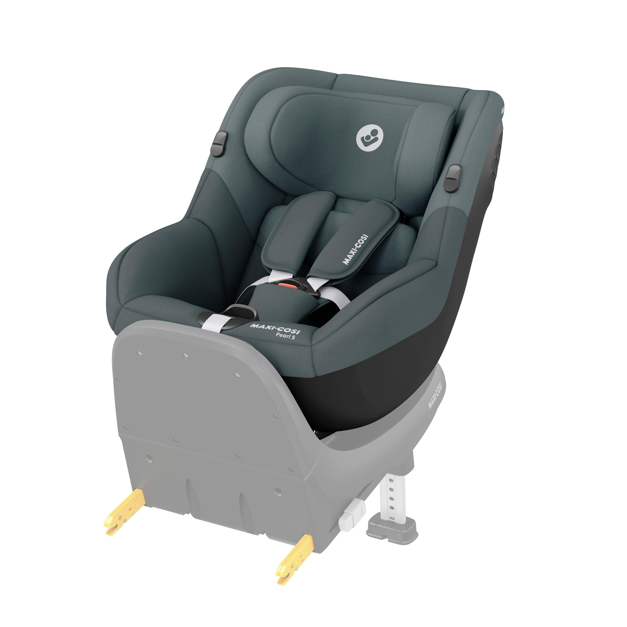 REBOARDER-KINDERSITZ Pearl S  - Grau, Basics, Kunststoff/Textil (44/50/58cm) - Maxi-Cosi