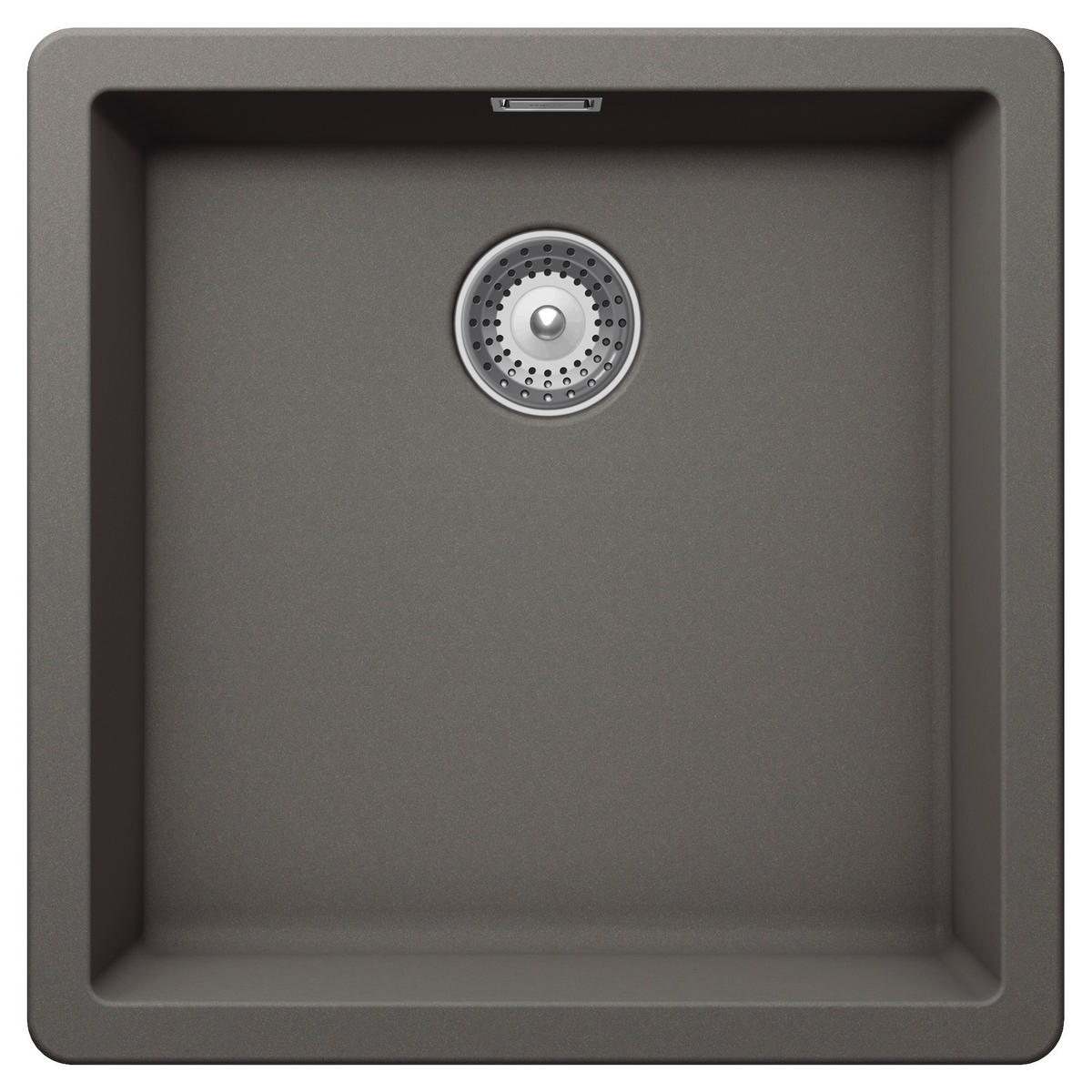 SPÜLE GREN100ASIL  - Grau, Basics, Stein (45,6/45,6cm) - Schock