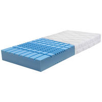KOMFORTSCHAUMMATRATZE 90/200 cm, Höhe ca.: 20 cm, H3 = fest, 5-Zonen - Basics, Textil (90/200cm) - Xora