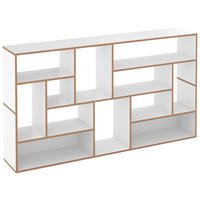 SIDEBOARD  in 198/112/35 cm  - Buchefarben/Weiß, MODERN, Holzwerkstoff (198/112/35cm) - Tojo