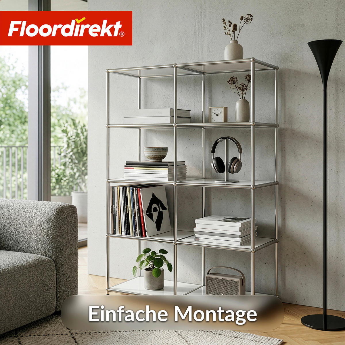 STANDREGAL  - Basics (78/118/40cm) - Floordirekt