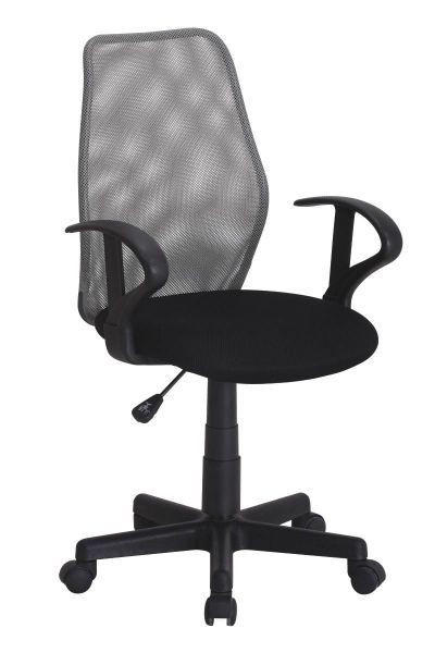DIREKTORSKA STOLICA  siva, crna   - siva/crna, Dizajnerski, drvo/metal (53,5/87-99/49,50cm) - Boxxx