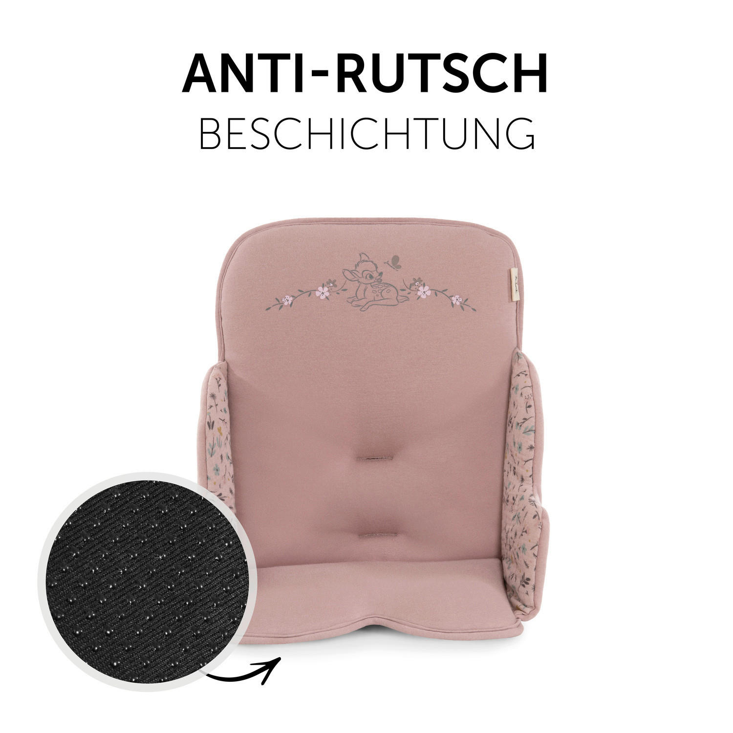 SITZVERKLEINERER BAMBI  - Altrosa, Trend, Textil (15/30/36cm) - Hauck