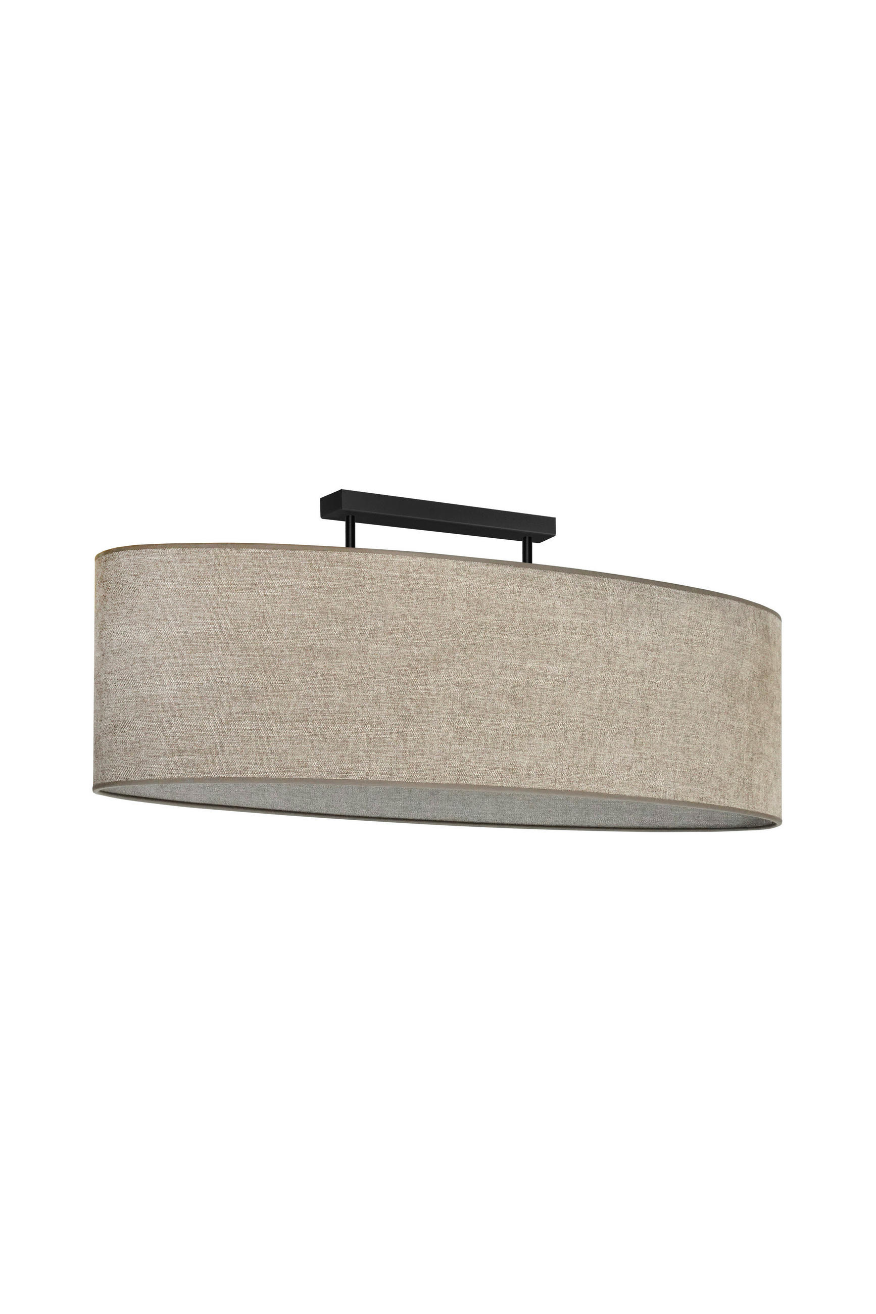XXXLutz Deckenleuchte Oval Cappuccino 41 cm