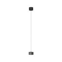 LED-HÄNGELEUCHTE Nusakan 16/150 cm  - Schwarz, Design, Glas/Kunststoff (16/150cm) - Novel