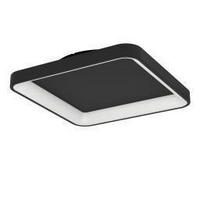 STROPNÍ LED SVÍTIDLO, 35/7.5/35 cm - bílá/černá, Basics, plast (35/7.5/35cm)