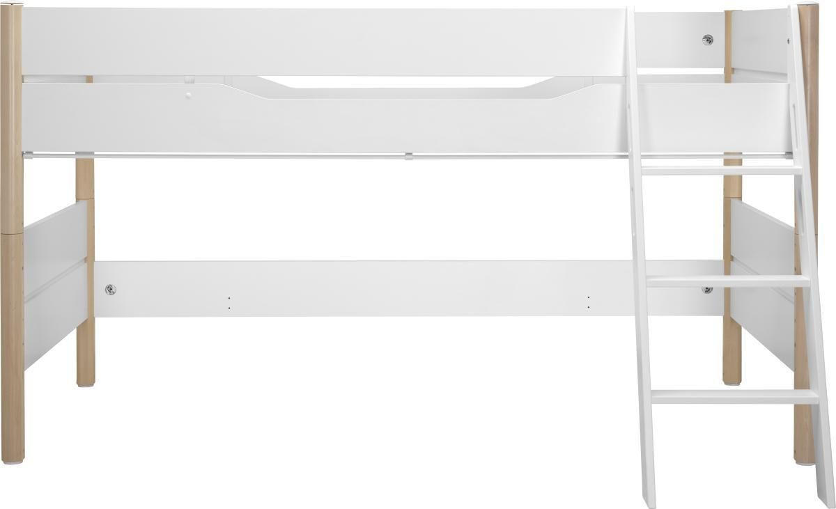 HOCHBETT 90/200 cm Weiß, Birkefarben  - Birkefarben/Weiß, Design, Holz/Holzwerkstoff (90/200cm) - Paidi