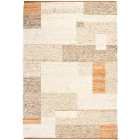 HANDWEBTEPPICH 170/230 cm Freising  - Beige/Orange, Konventionell, Textil (170/230cm) - Linea Natura