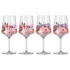 SPRITZERGLAS 544 ml 4-teilig  - Weiss/Flieder, Trend, Glas (9,3/22,5/9,3cm) - Ritzenhoff