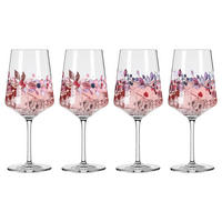 SPRITZERGLAS 544 ml 4-teilig  - Weiss/Flieder, Trend, Glas (9,3/22,5/9,3cm) - Ritzenhoff