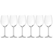 Rotweinglas-Set 6-teilig - Klar, Basics, Glas (0,47cm) - Leonardo