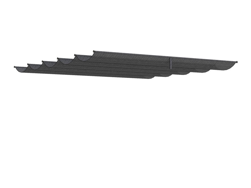 Siena Garden Faltdach Anthrazit 300x300 cm