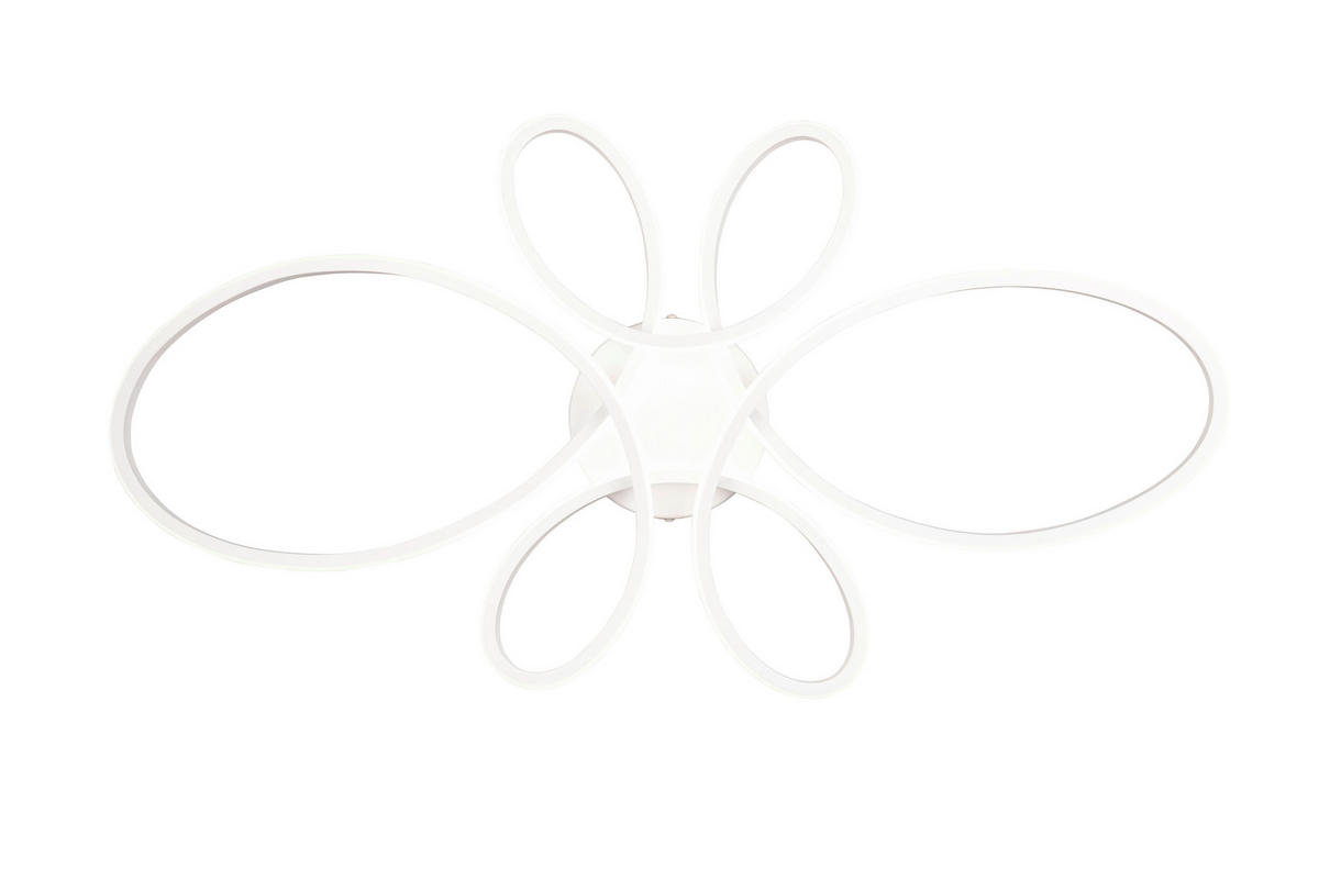 LED-DECKENLEUCHTE    83/7,5/45,5 cm  - Weiss, Konventionell, Kunststoff/Metall (83/7,5/45,5cm) - Trio Leuchten