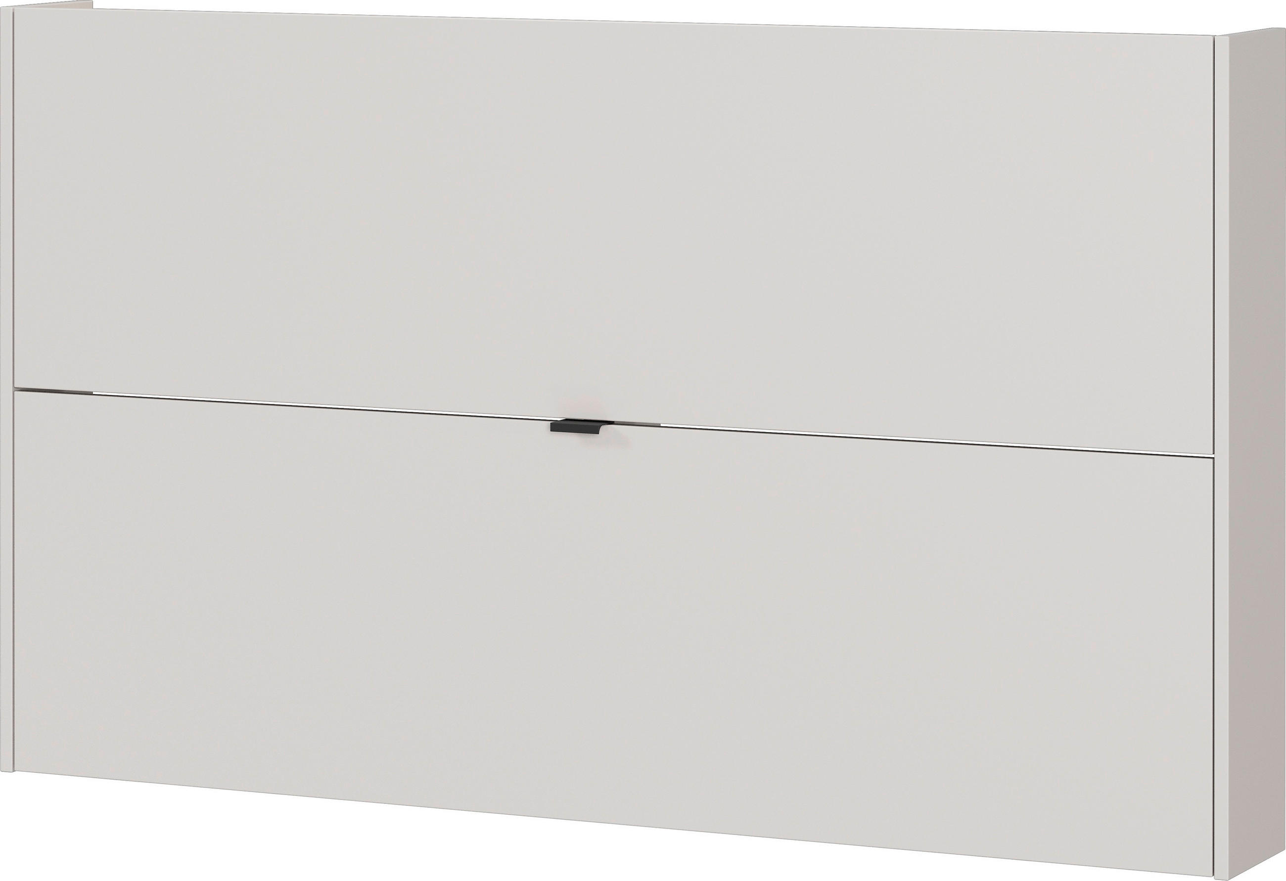 HÄNGESCHUHSCHRANK Eichefarben, Kaschmir  - Kaschmir/Eichefarben, Design, Holzwerkstoff/Metall (140/83/18cm)