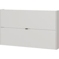 HÄNGESCHUHSCHRANK Eichefarben, Kaschmir  - Kaschmir/Eichefarben, Design, Holzwerkstoff/Metall (140/83/18cm)