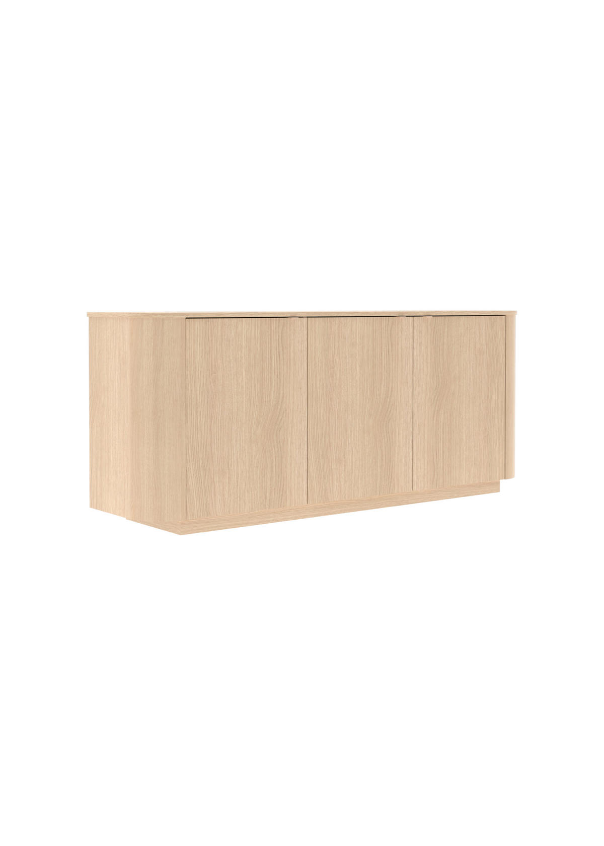 SIDEBOARD  in 181/76/43 cm  - Eichefarben, Design, Holzwerkstoff/Metall (181/76/43cm) - MID.YOU