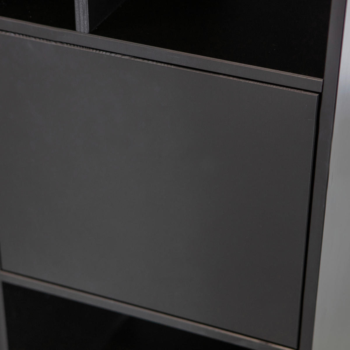 BUFFET 40/210/40 cm  in Schwarz  - Schwarz, Design, Holz (40/210/40cm) - Livetastic